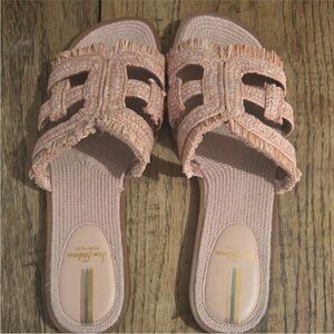 Sam Edelman Blush Woven Sandals